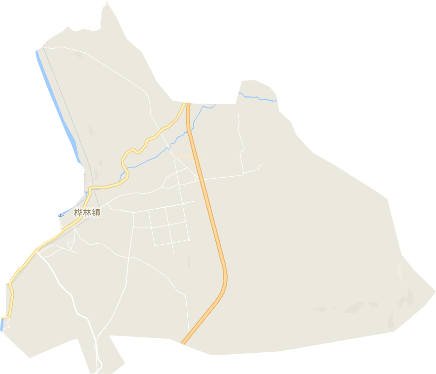 桦林镇电子地图