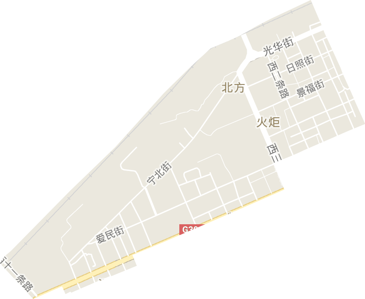 火炬街道电子地图