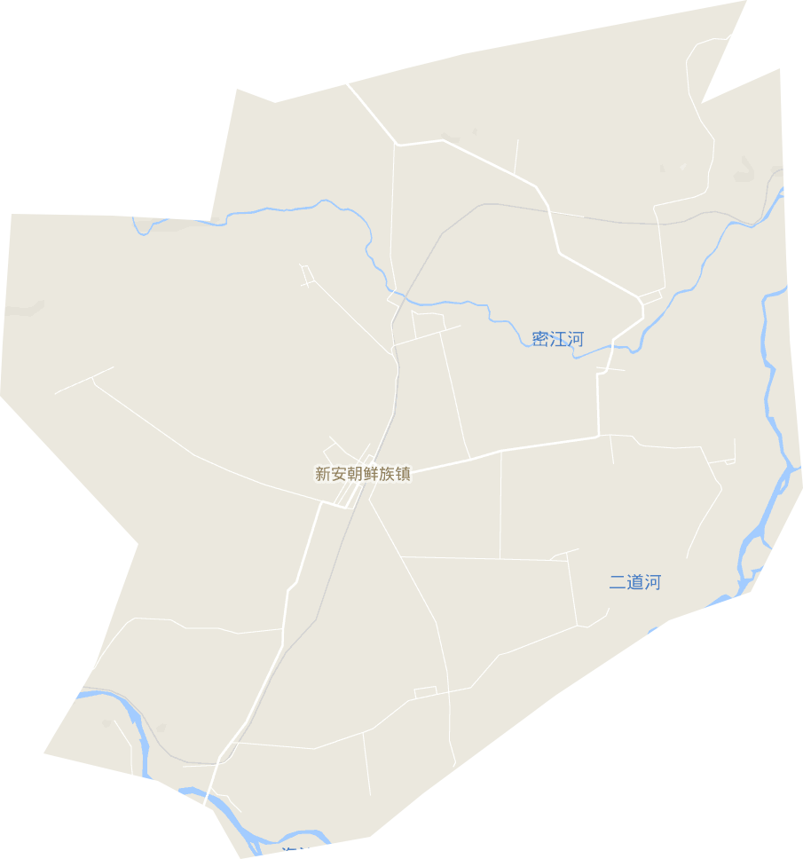 新安朝鲜族镇电子地图