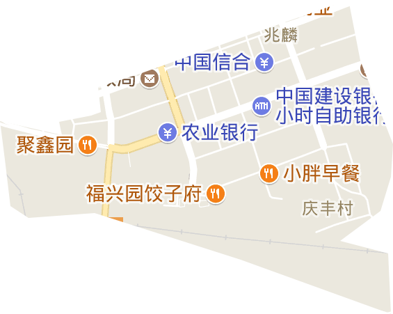 兆麟街道电子地图