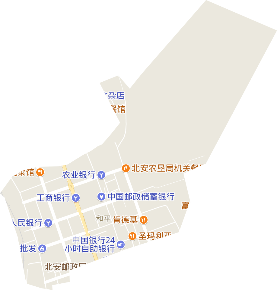 和平街道电子地图