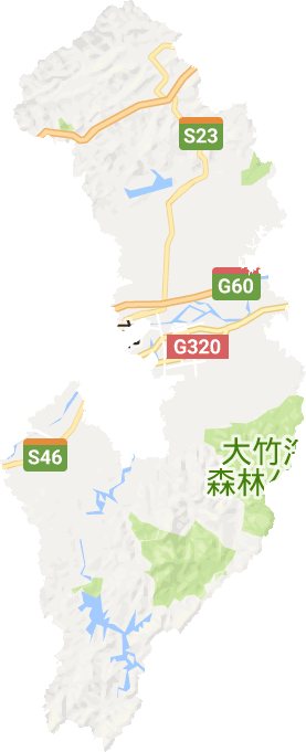 衢江区电子地图