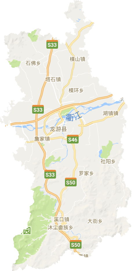 龙游县电子地图