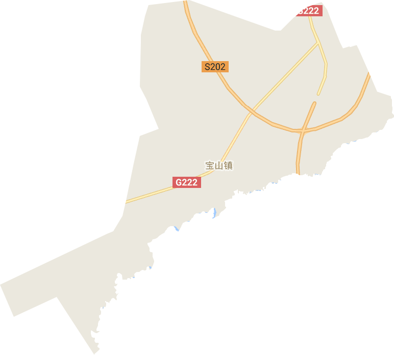 宝山镇电子地图