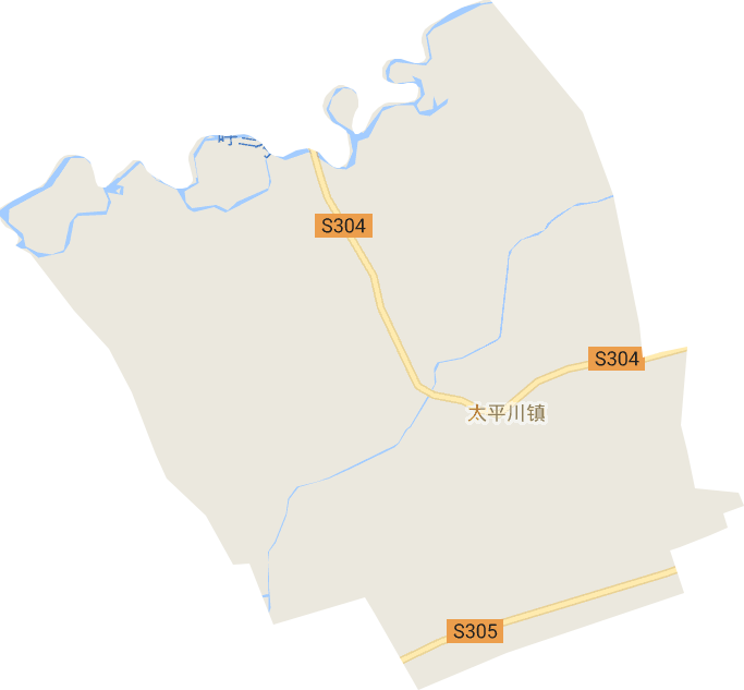 太平川镇电子地图