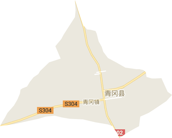 青冈镇电子地图