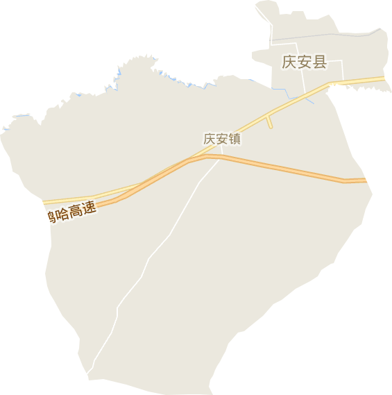 庆安镇电子地图