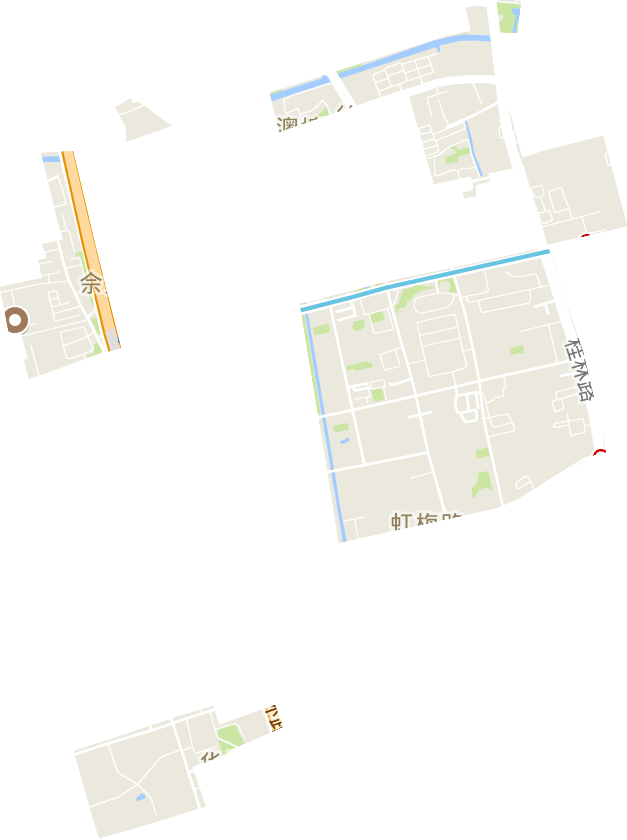 虹梅路街道电子地图