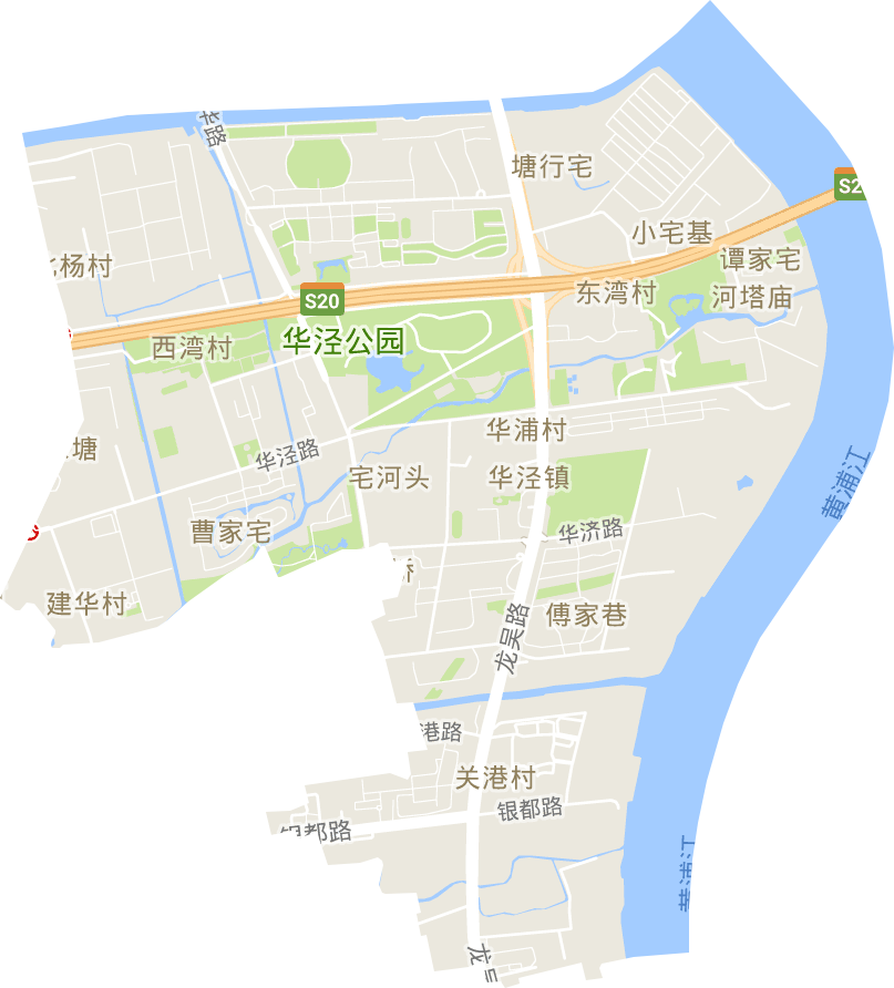 华泾镇电子地图