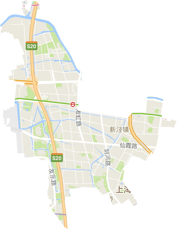 新泾镇电子地图