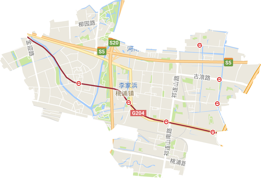 桃浦镇电子地图