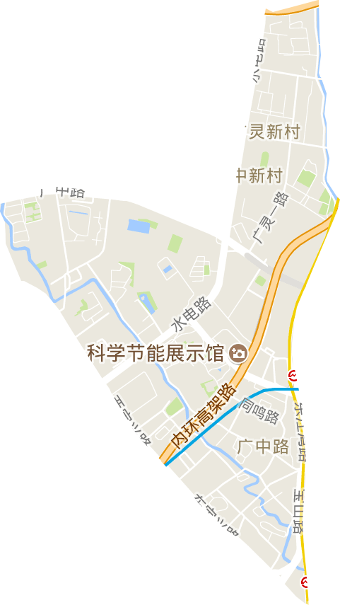 广中路街道电子地图