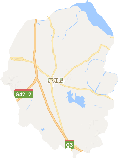 庐江县电子地图