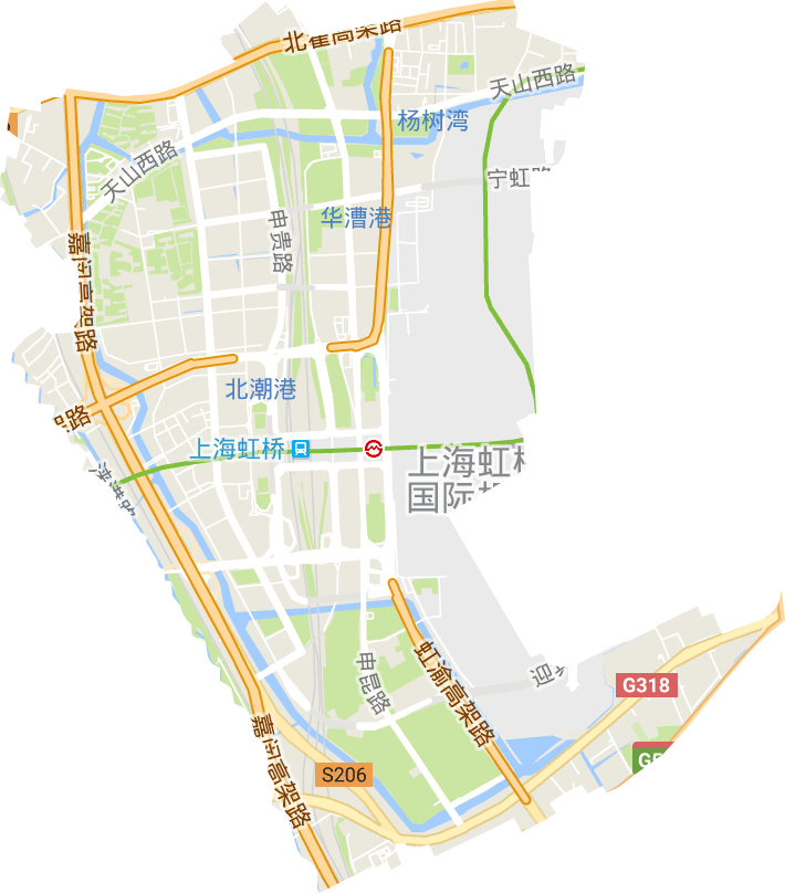 新虹街道电子地图