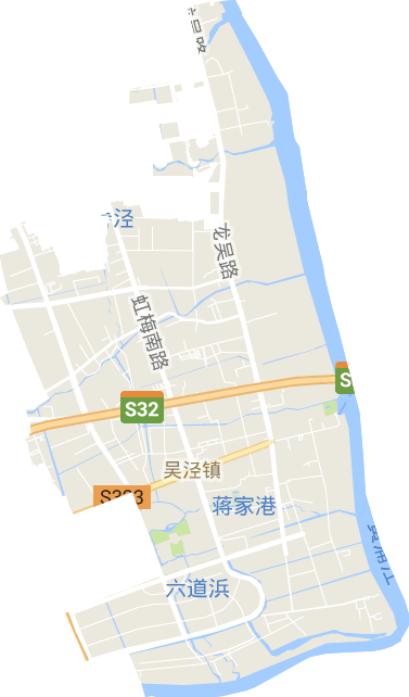 吴泾镇电子地图