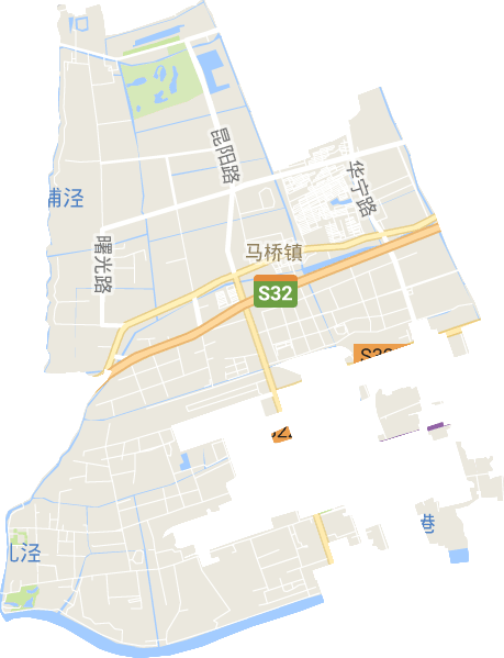 马桥镇电子地图