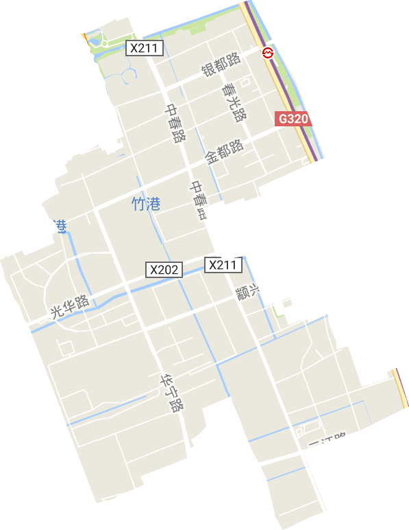 莘庄工业区电子地图