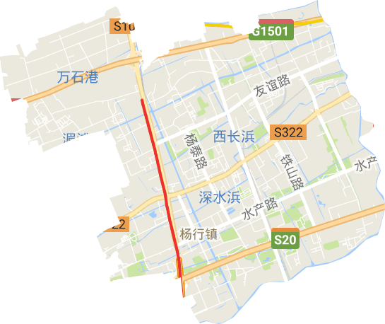 杨行镇电子地图