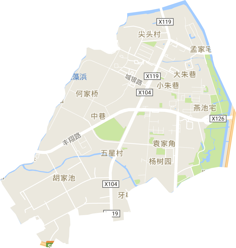 宝山城市工业园区电子地图