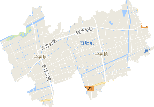 华亭镇电子地图
