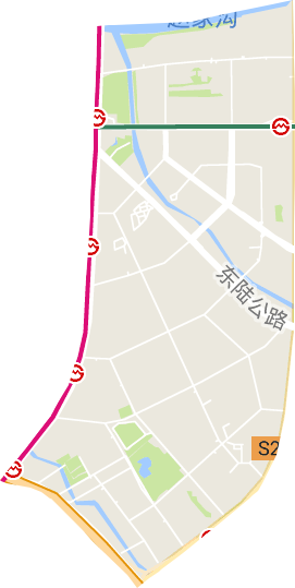 浦兴路街道电子地图