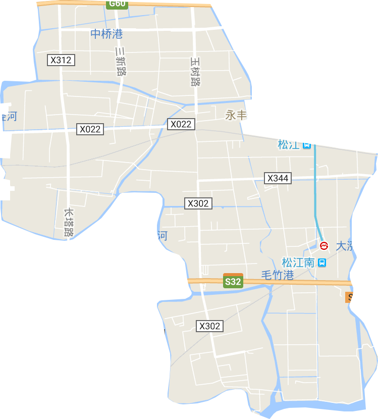 永丰街道电子地图