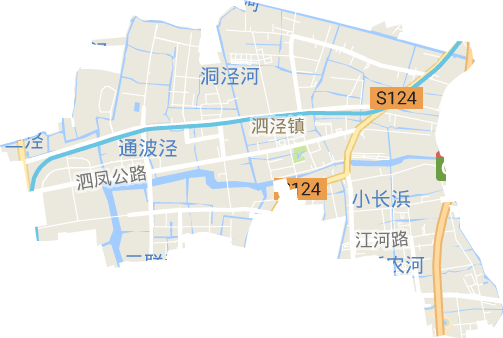 泗泾镇电子地图