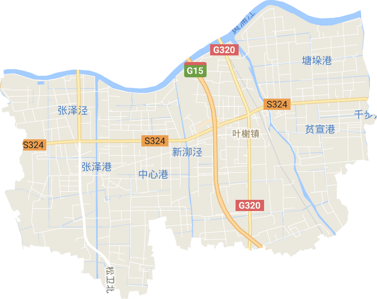 叶榭镇电子地图