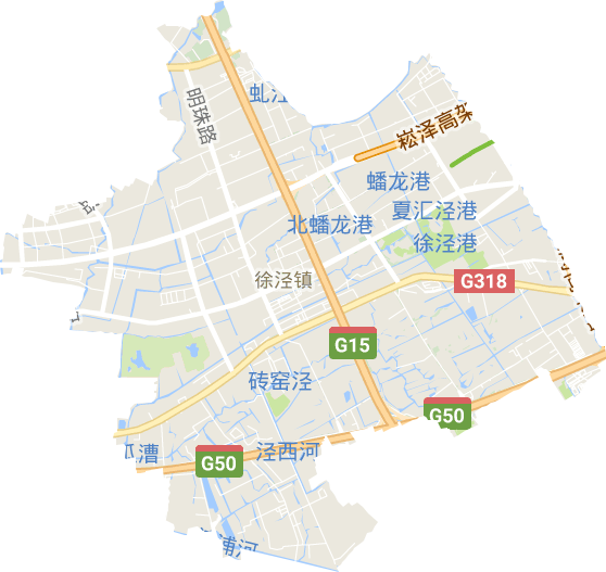 徐泾镇电子地图