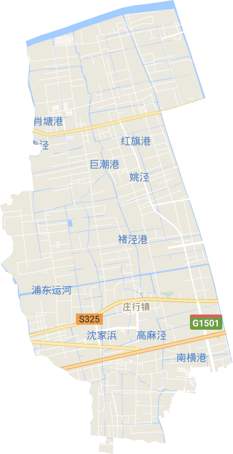 庄行镇电子地图