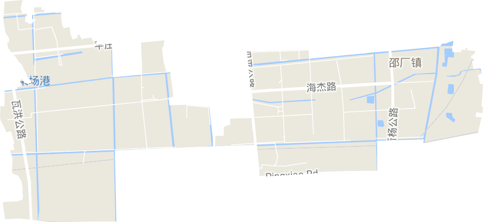 上海海港综合经济开发区电子地图