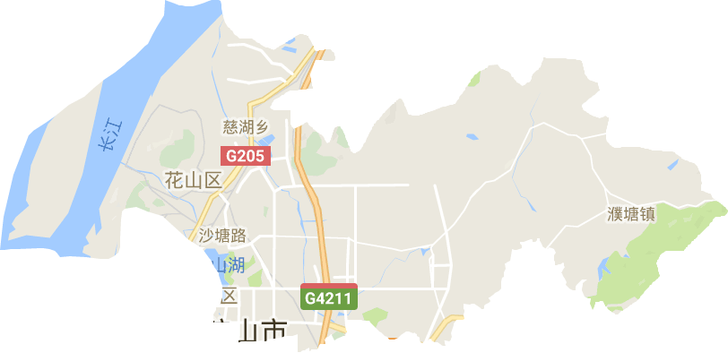花山区电子地图