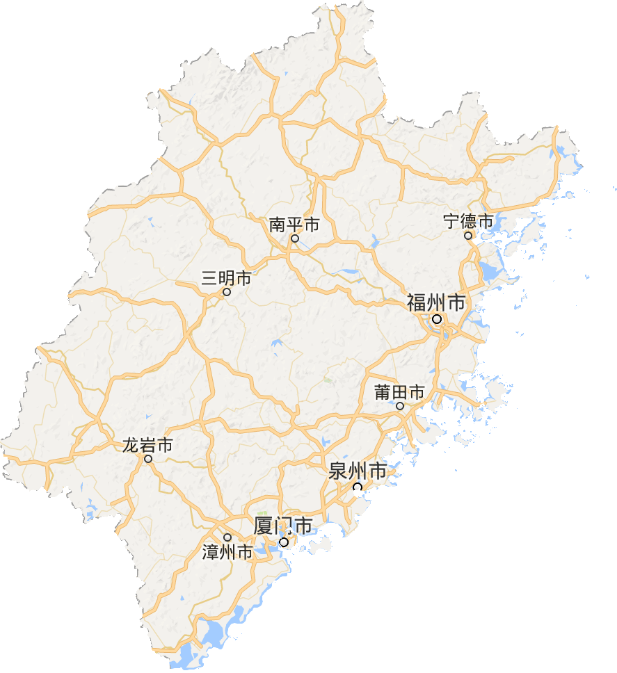 福建省电子地图