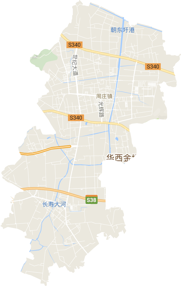 周庄镇电子地图