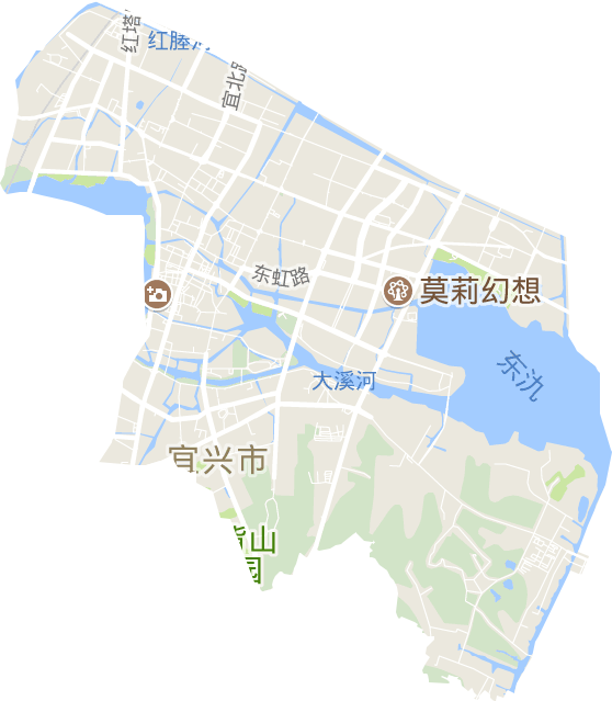 宜城街道电子地图