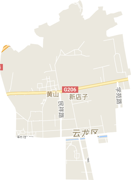 黄山街道电子地图