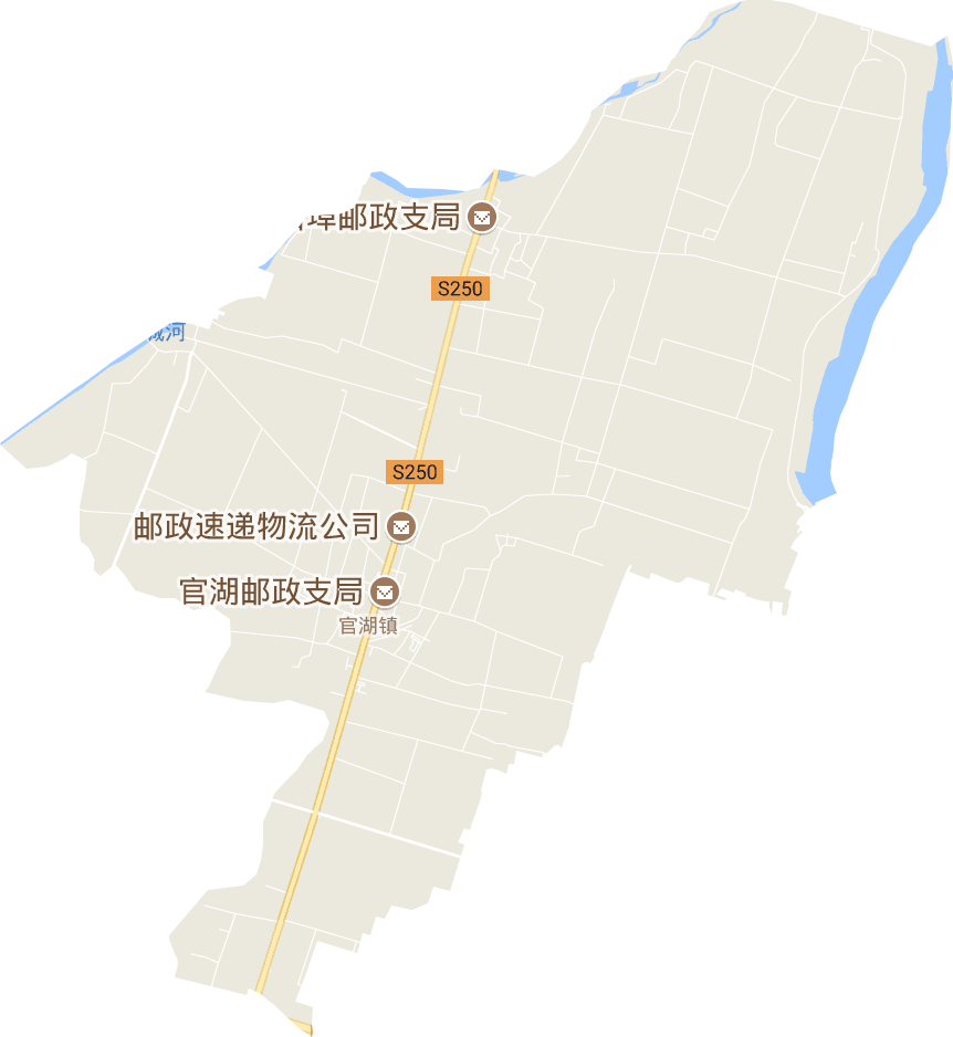 官湖镇电子地图