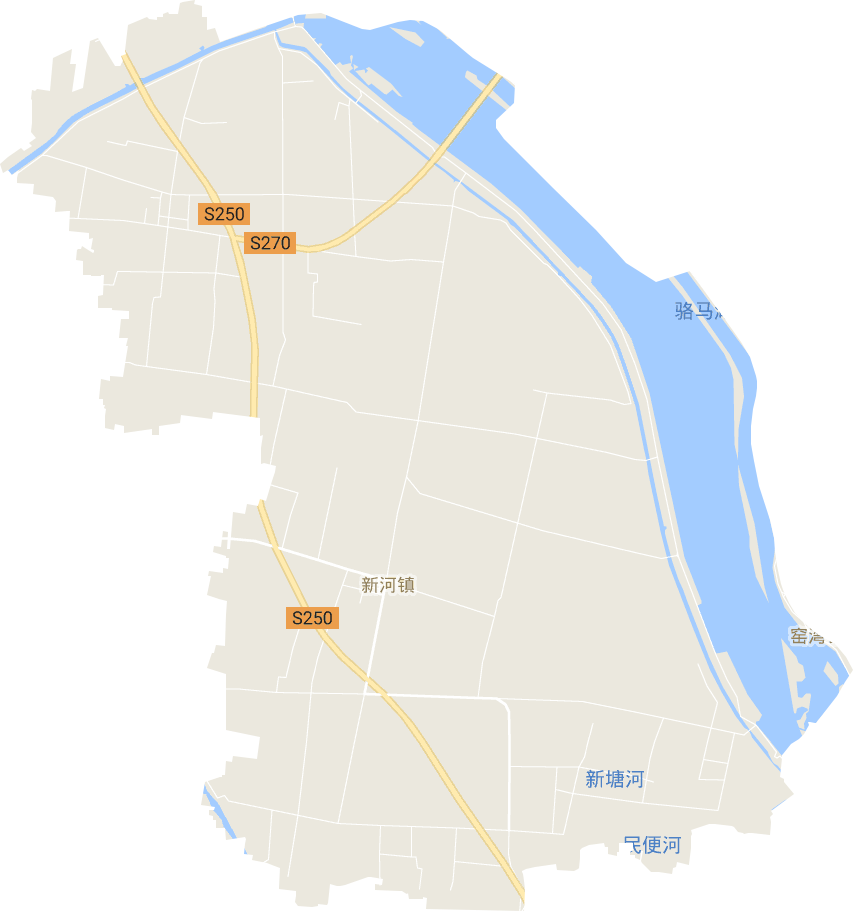 新河镇电子地图