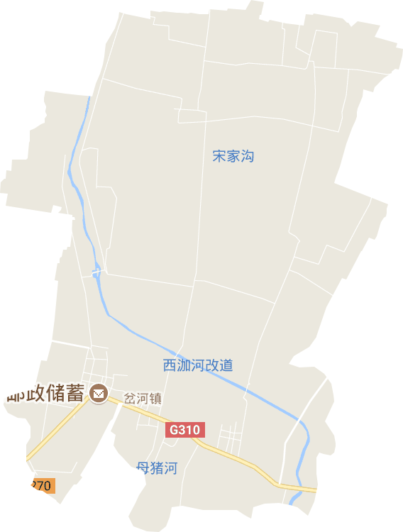 岔河镇电子地图