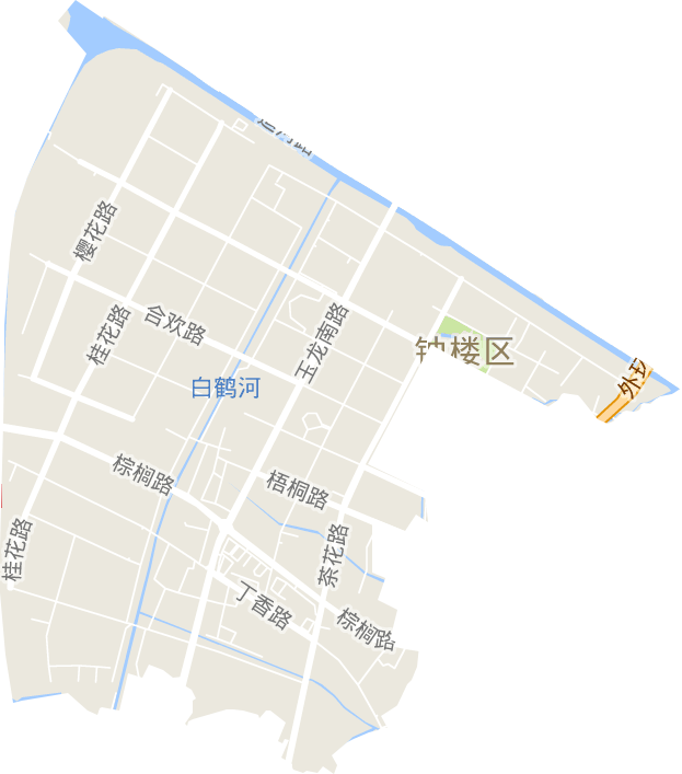 北港街道电子地图