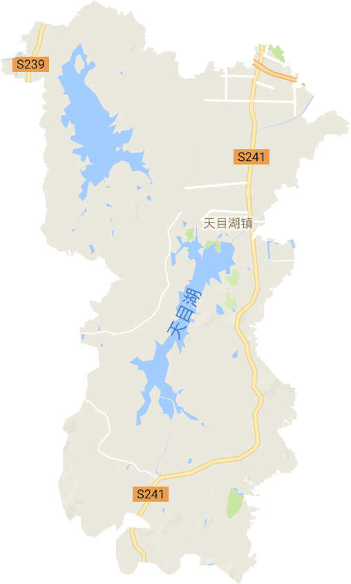 天目湖镇电子地图