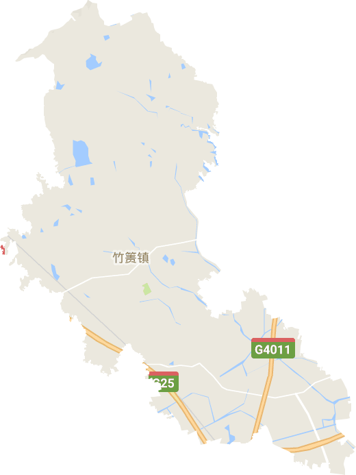竹箦镇电子地图