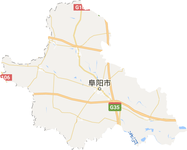 阜阳市电子地图