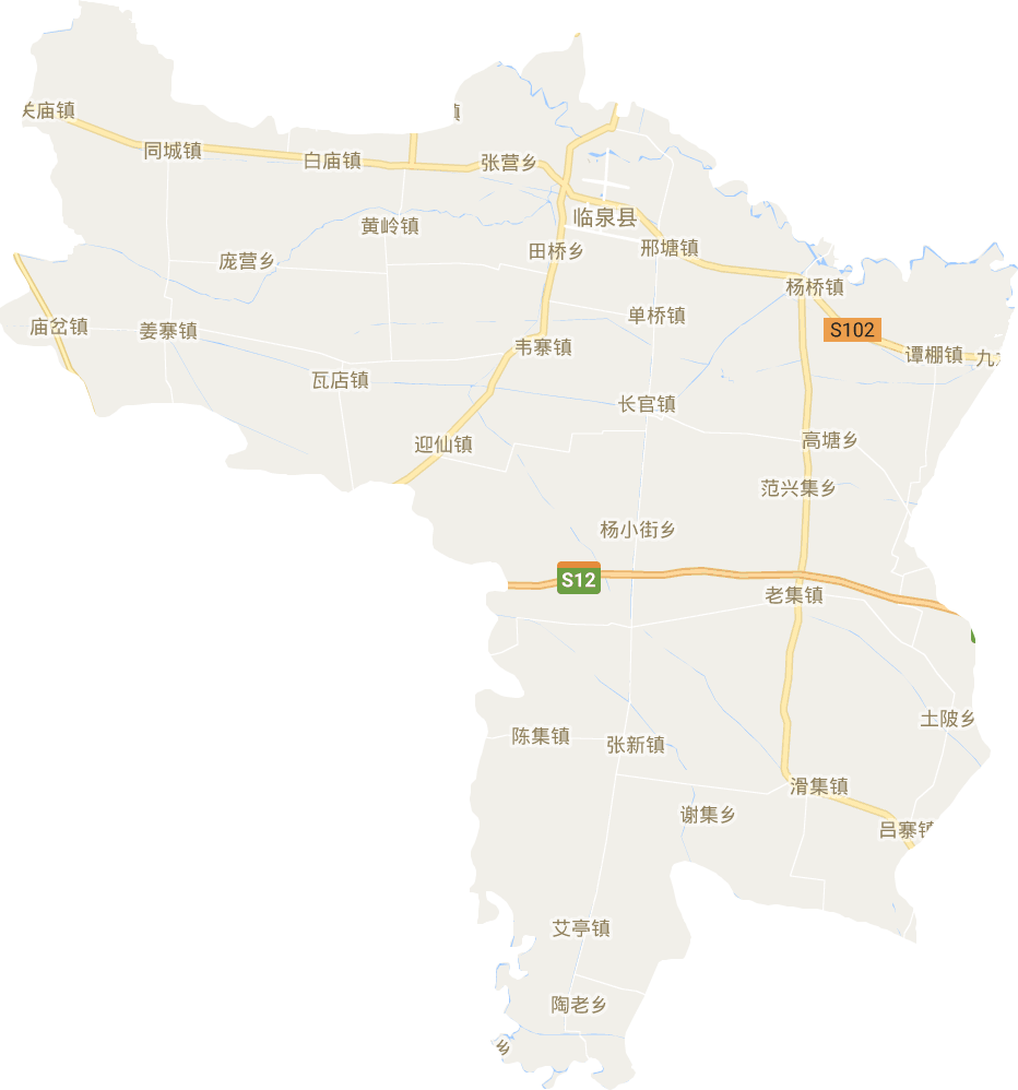临泉县电子地图