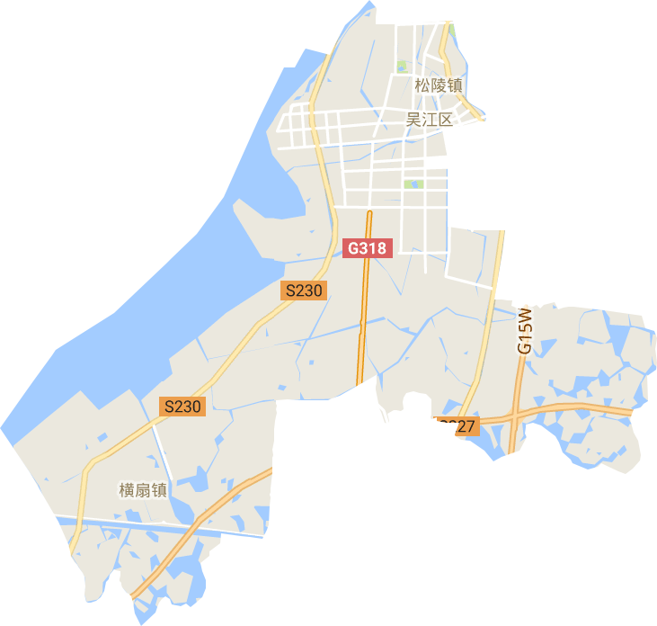 太湖新城镇电子地图