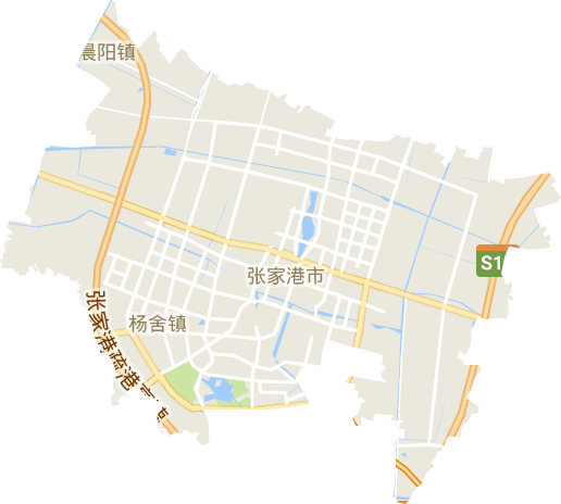 杨舍镇电子地图