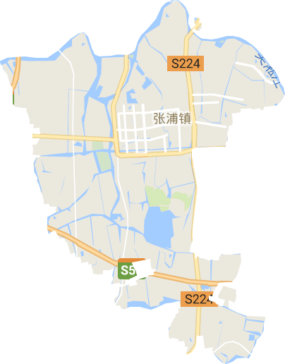 张浦镇电子地图