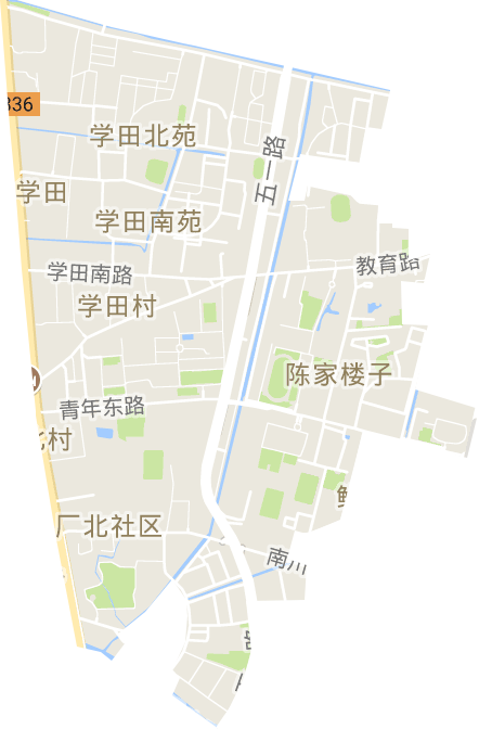 学田街道电子地图