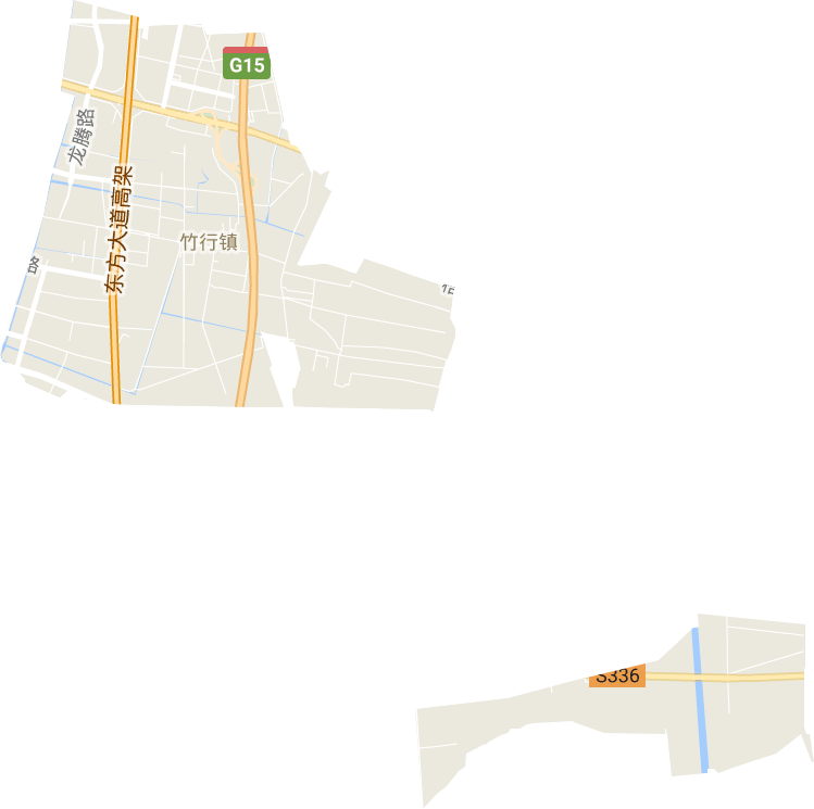竹行街道电子地图