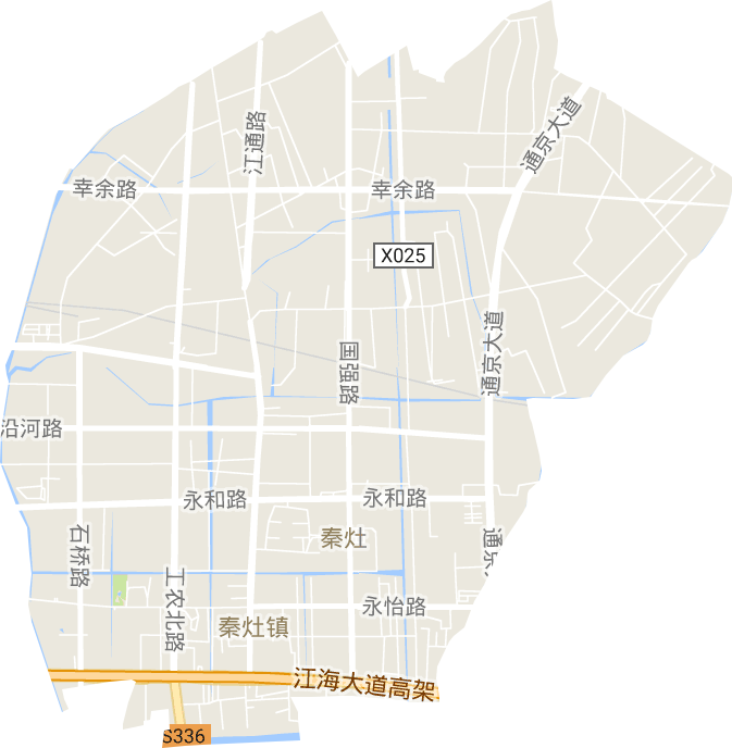 秦灶街道电子地图